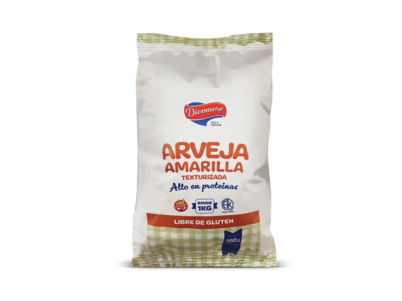Arveja Amarilla Texturizada 350g DICOMERE
