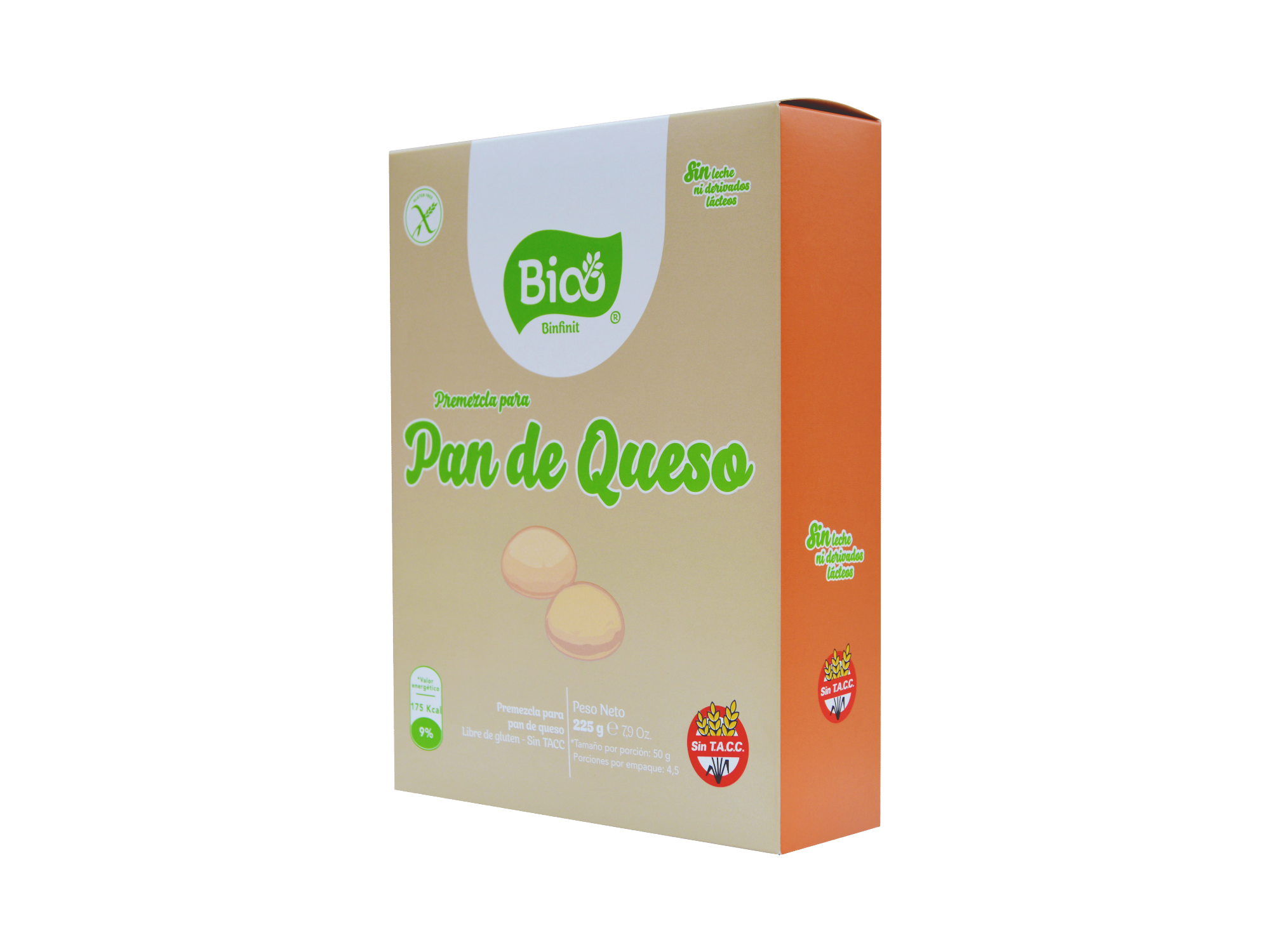 Premezcla para Pan de Queso SIN GLUTEN 250g BINFINIT