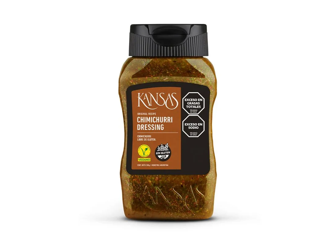 Chimichurri SIN GLUTEN 280g KANSAS