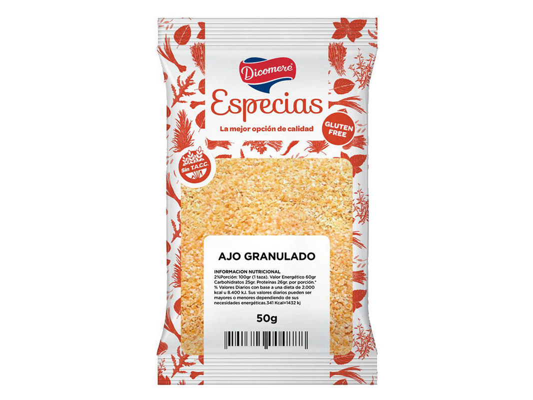 Ajo Granulado 50g DICOMERE