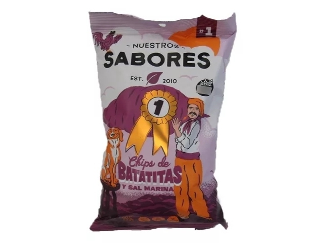 Chips de Batatitas y Sal Marina 80g NUESTROS SABORES