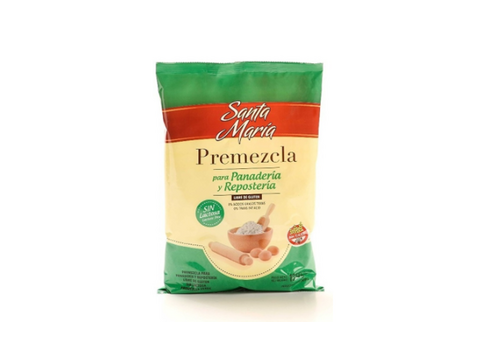 Premezcla para Panadería y Repostería SIN GLUTEN 1000g SANTA MARIA