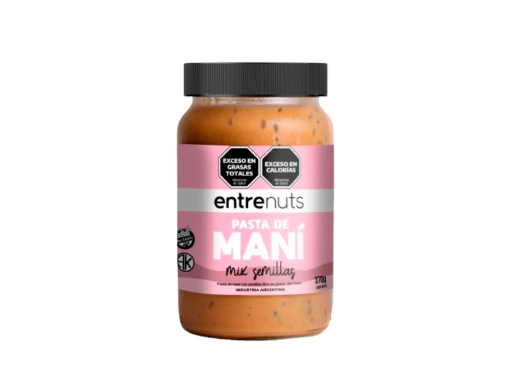 Pasta de Maní Mix Semillas 370g ENTRENUTS