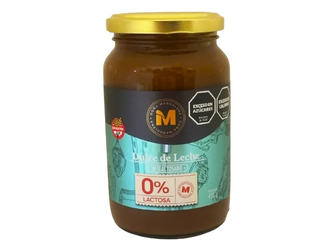 Dulce de Leche Deslactosado 450g DOÑA MAGDALENA