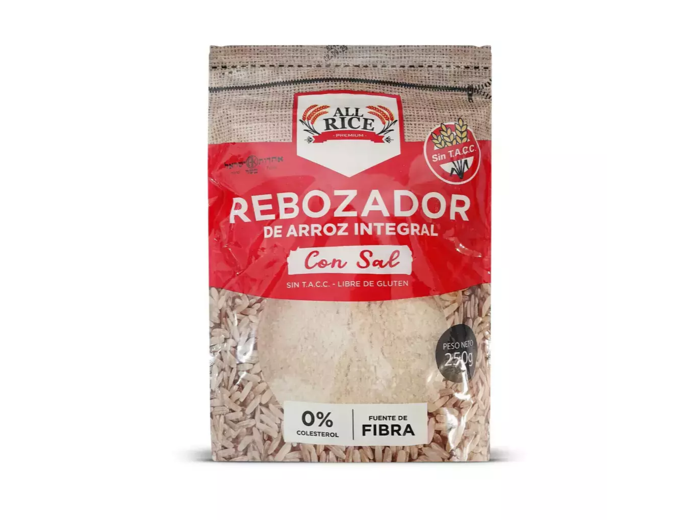 Rebozador de Arroz Integral Con Sal ALL RICE