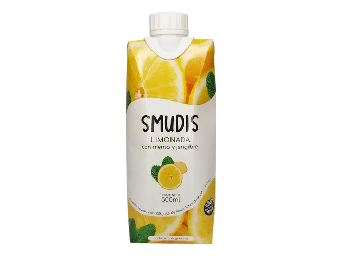 Jugo de Limonada con Menta y Jengibre SMUDIS