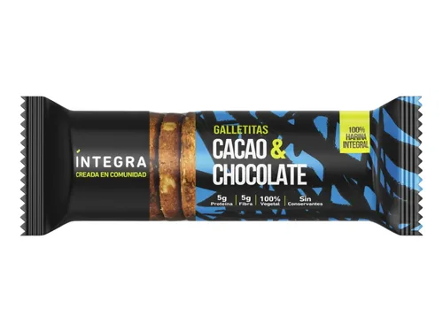 Galletitas Cacao y Chocolate 200g INTEGRA