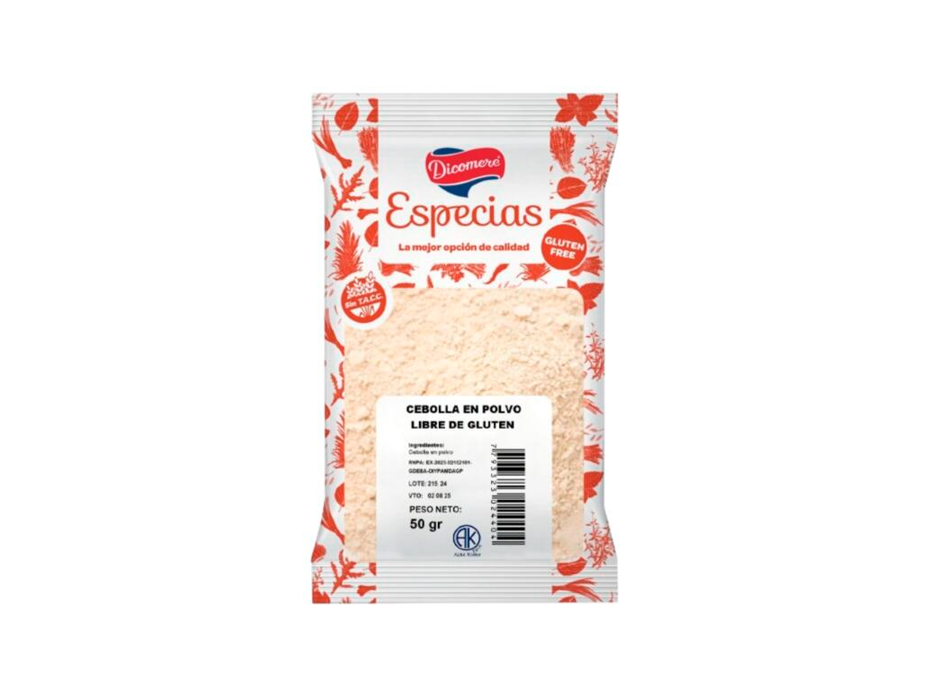 Cebolla en Polvo 50g DICOMERE