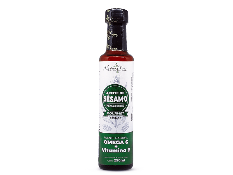 Aceite de Sésamo Tostado 250ml NUTRASEM