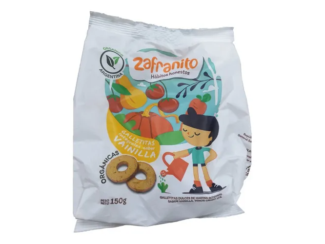 Galletitas Zafranito sabor Vainilla 150g ZAFRAN