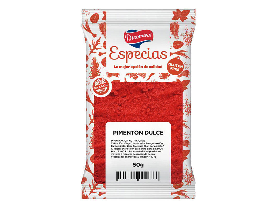 Pimentón Dulce 50g DICOMERE