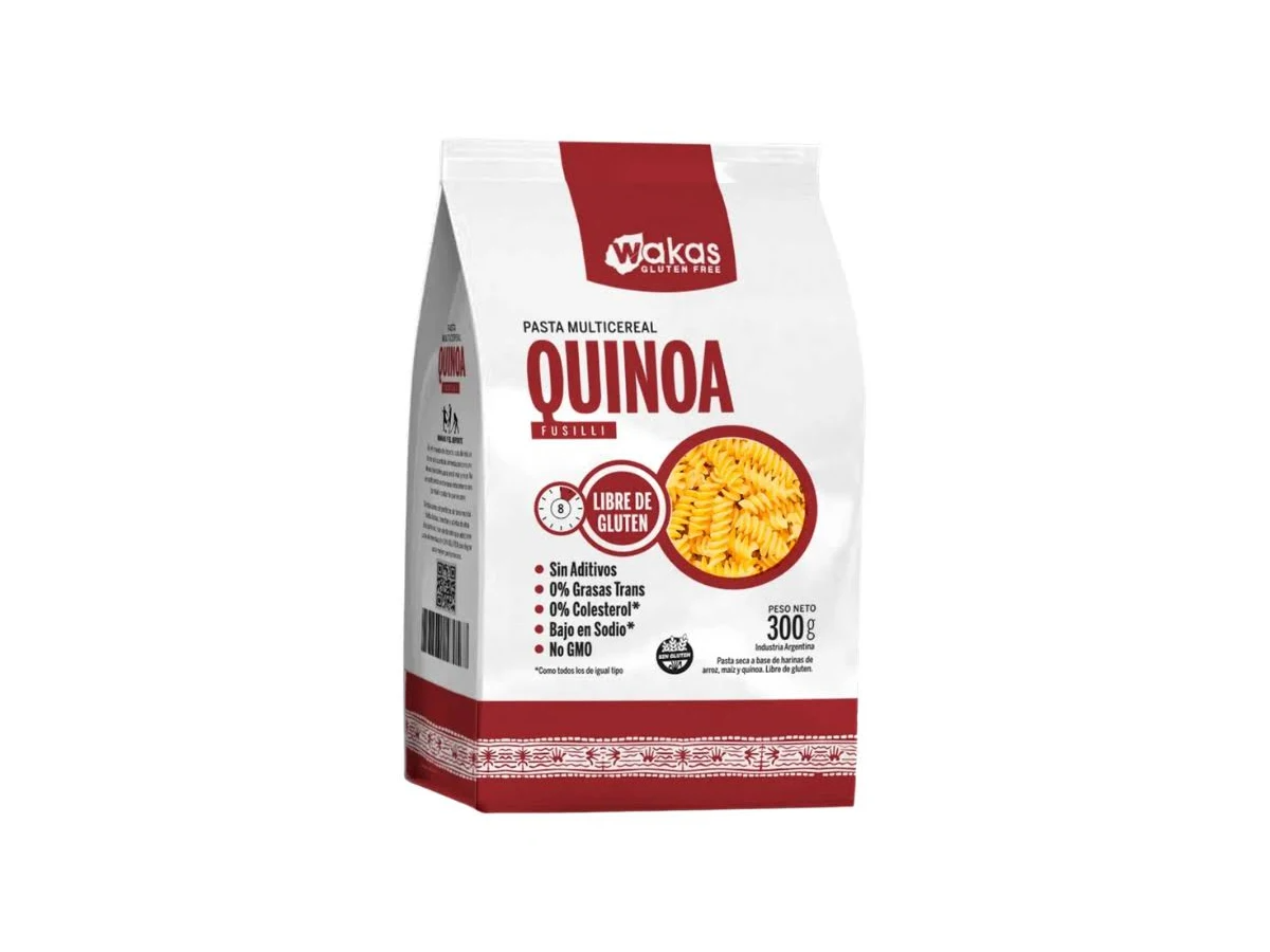 Pasta Multicereal con Quinoa WAKAS
