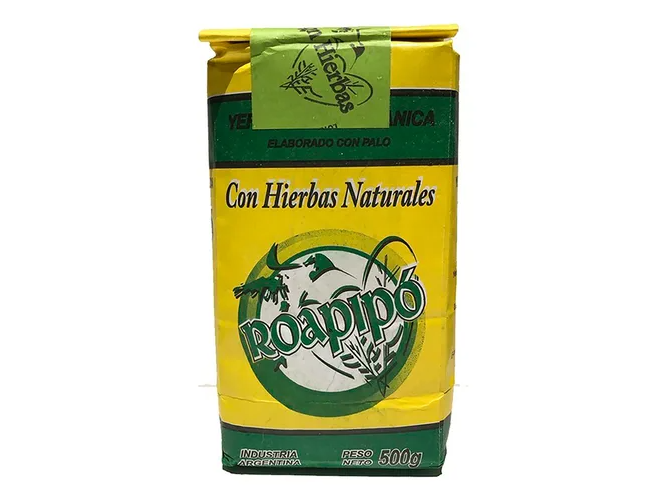 Yerba Compuesta con Menta, Cedrón y Poleo Orgánica 500g ROAPIPÓ