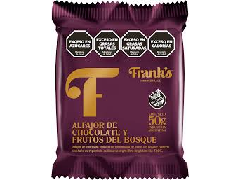Alfajor de Chocolate y Frutos del Bosque sin gluten FRANK'S
