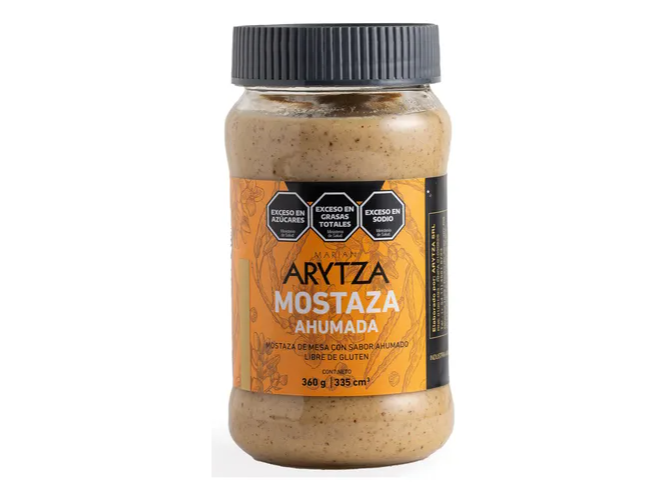 Mostaza Ahumada 360g ARYTZA