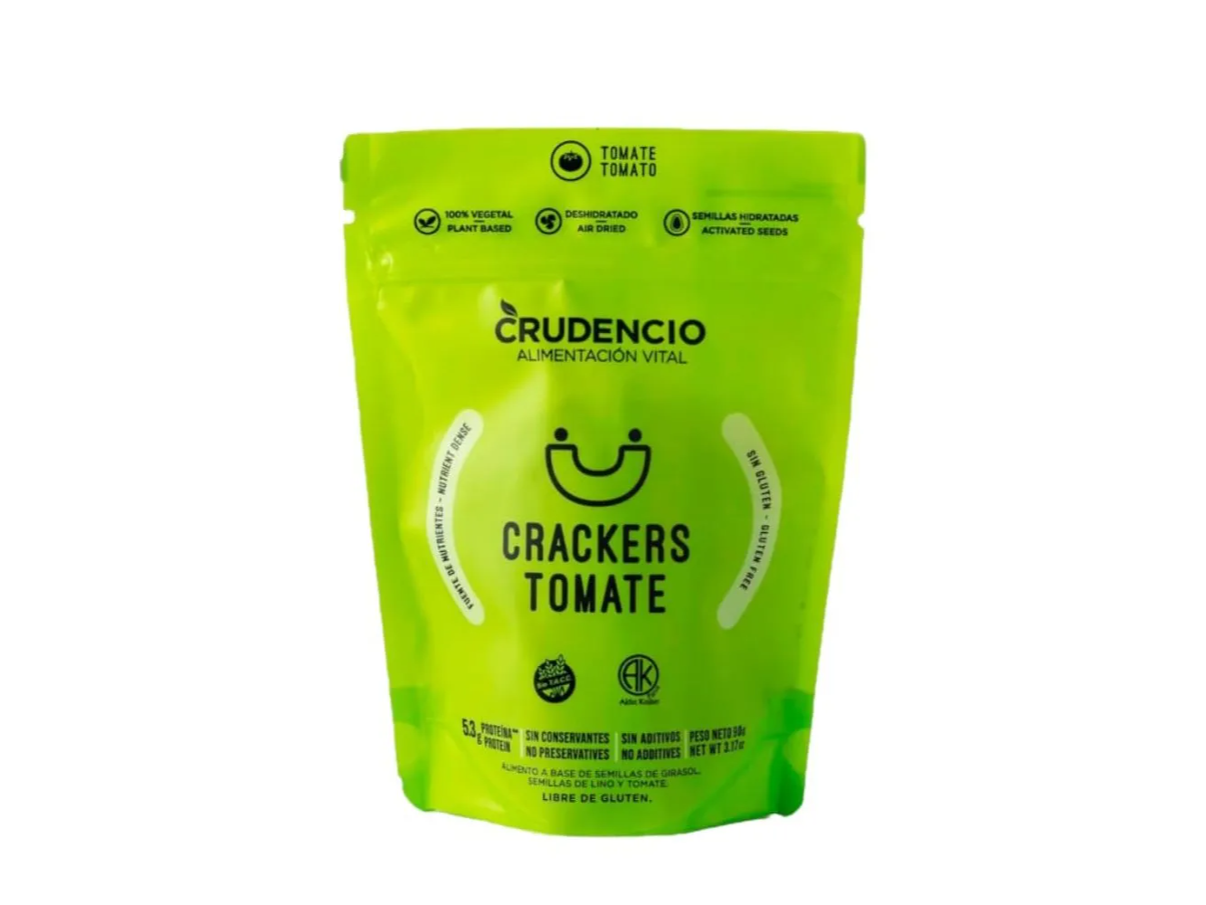 Crackers de Tomate 80g CRUDENCIO