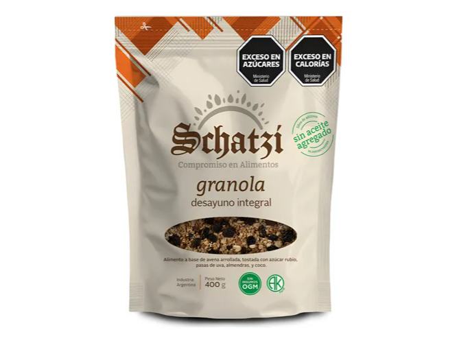 Granola Desayuno Integral 400g SCHATZI
