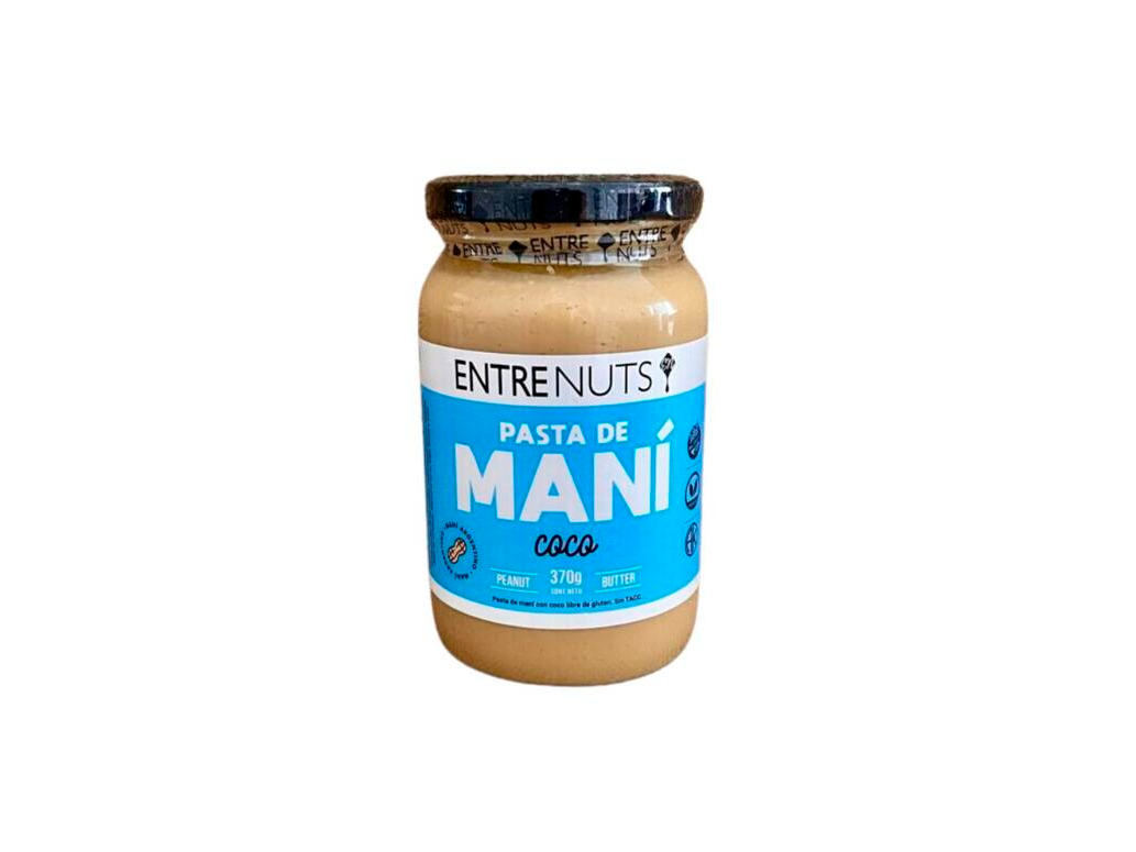 Pasta de Maní con Coco 370g ENTRENUTS