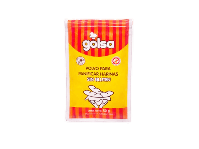 Polvo para Panificar Harinas 50g GOLSA