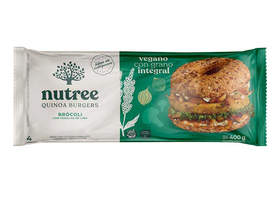Medallones de Quinoa y Brocolí x4u  NUTREE