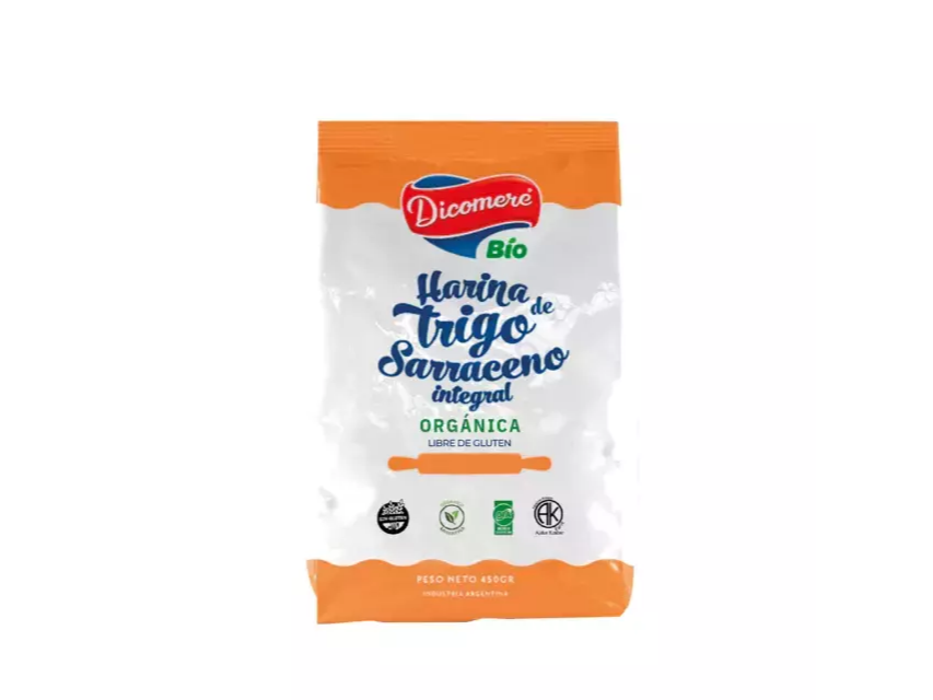 Harina de Trigo Sarraceno Integral 450g DICOMERE
