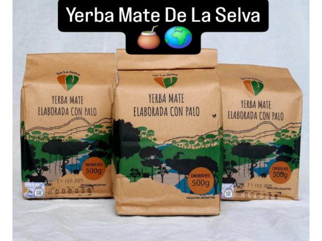 Yerba Mate 500g DE LA SELVA