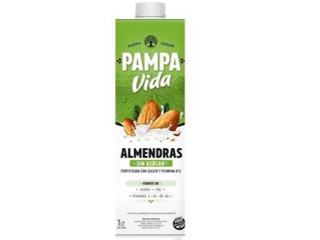 Bebida de Almendras  SIN AZUCAR x 1 L PAMPA VIDA