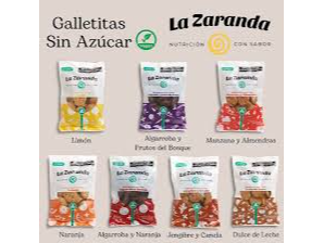 Galletitas LA ZARANDA sin azúcar x 200gr