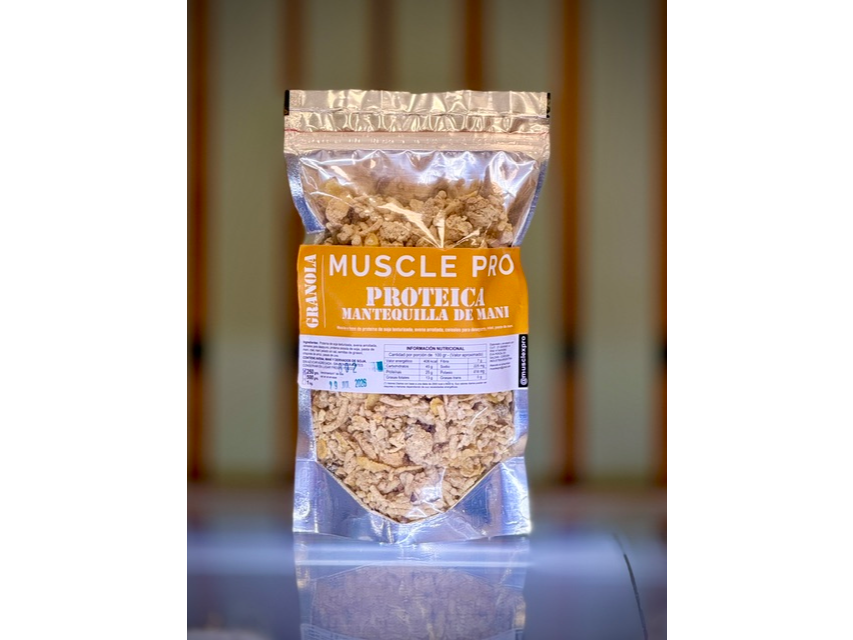 Granola Proteica Pasta de maní x 250g MUSCLE PRO