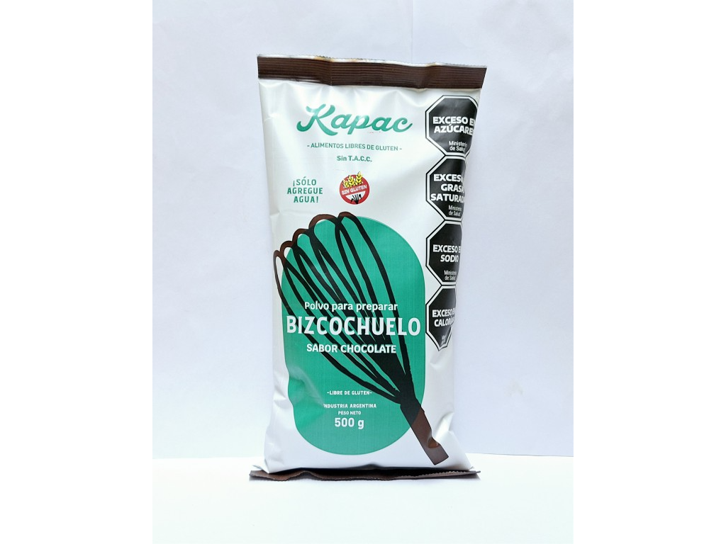 Polvo para Bizcochuelo de Chocolate 500g KAPAC