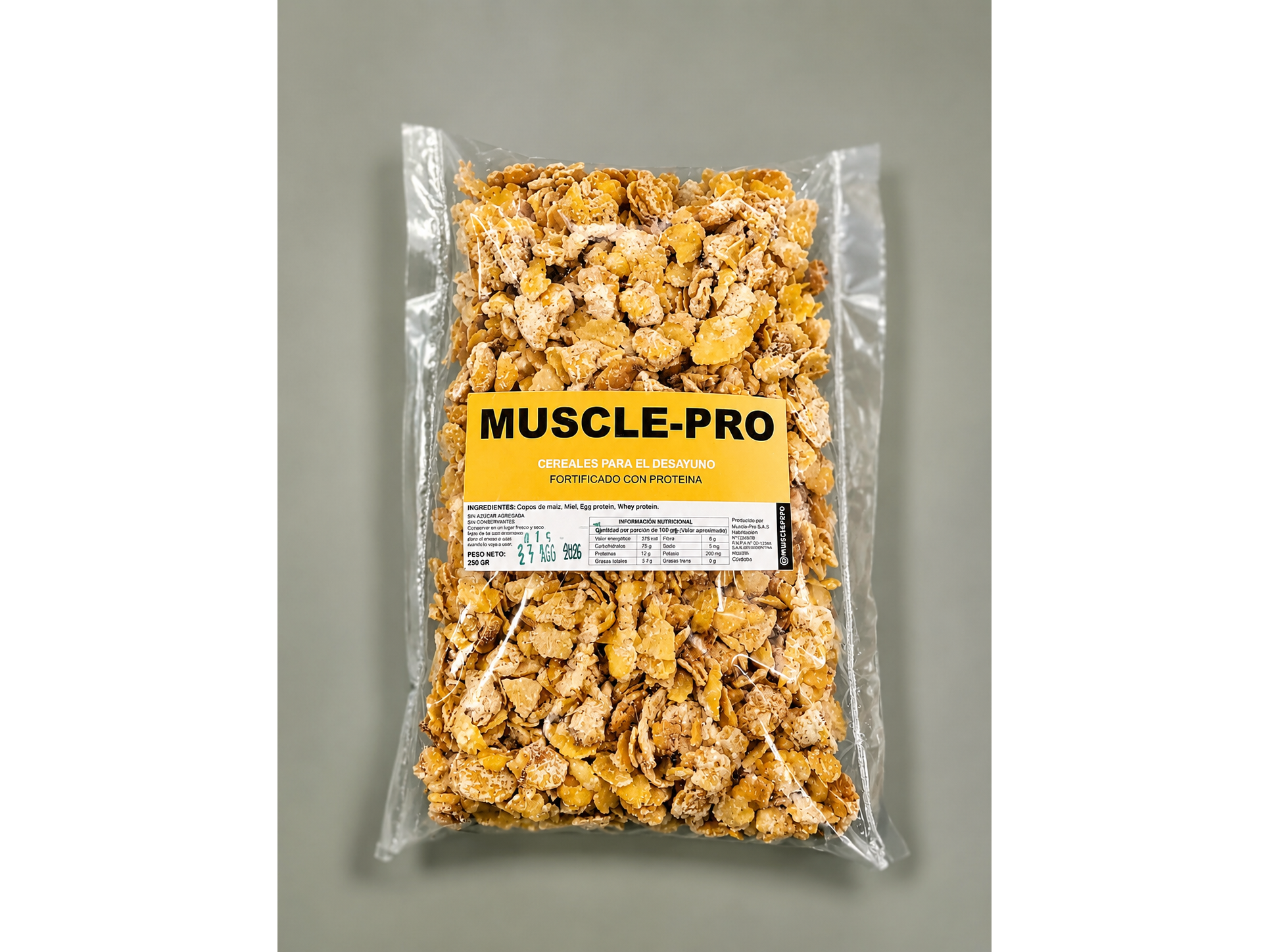 Cereales Para Desayuno PROTEICOS x 250g MUSCLE-PRO