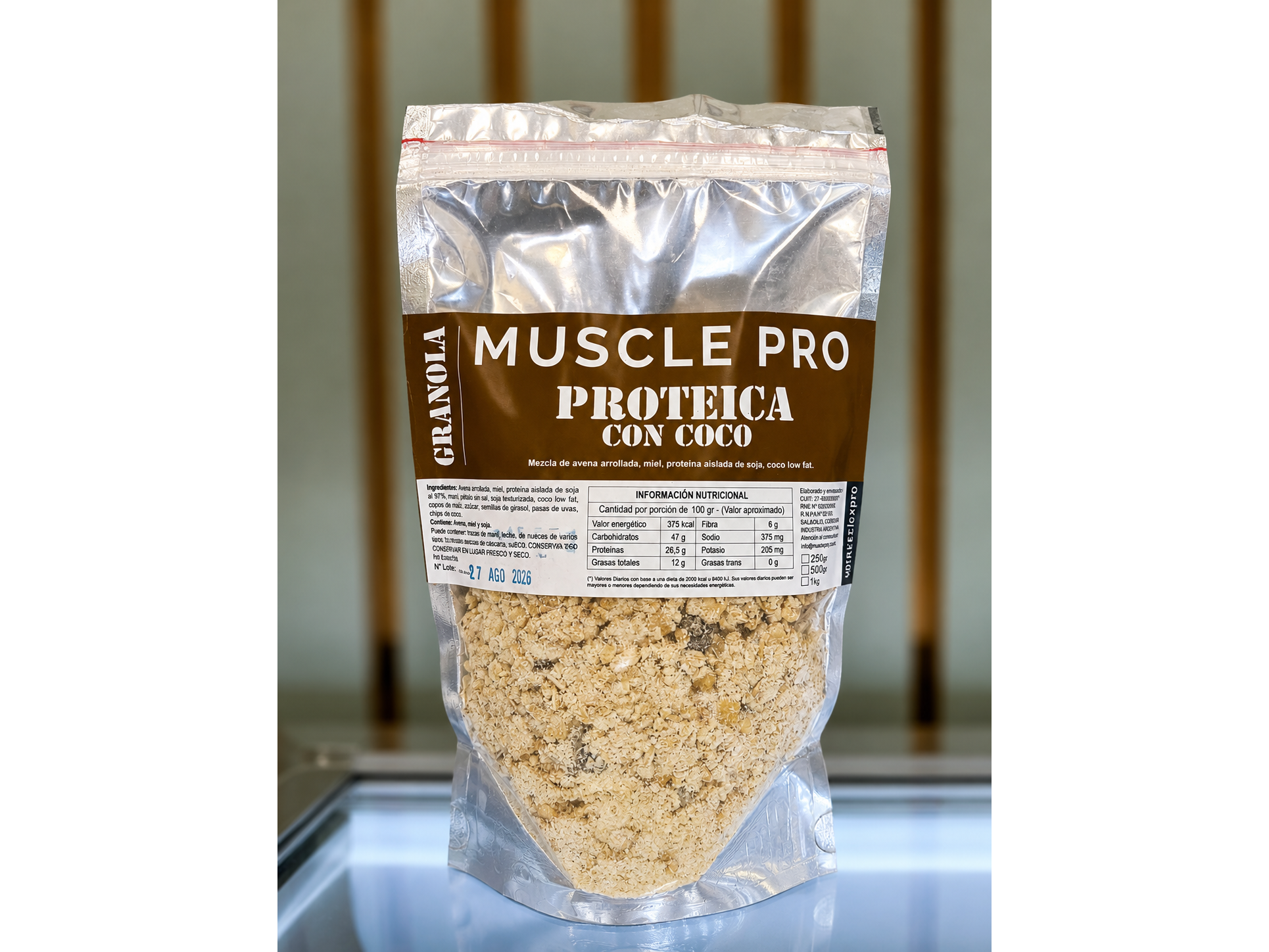 Granola Proteica con COCO x 250g MUSCLE PRO