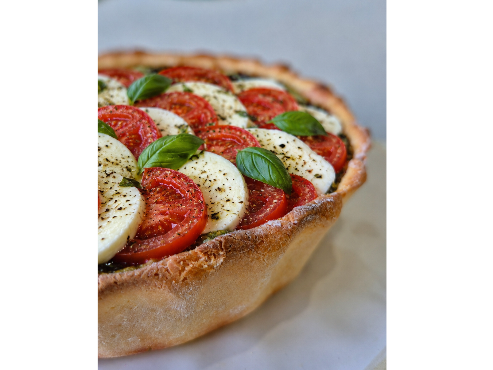 Tarta de Caprese MUNDO SIN TACC