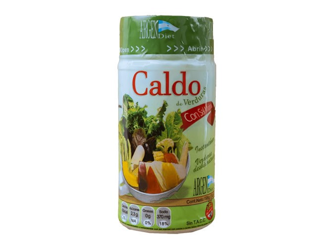 Caldo de Verdura Con Sal x 198 g ARGENDIET
