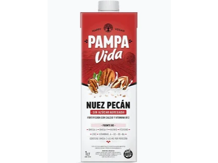 Bebida de Nuez Pecán SIN AZUCAR x 1 L PAMPA VIDA