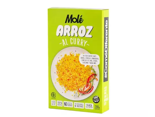 Arroz al Curry x 200g MOLE