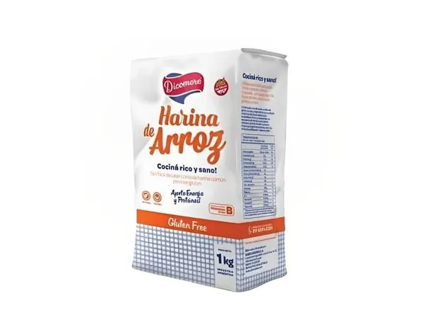 Harina de Arroz 1kg DICOMERE