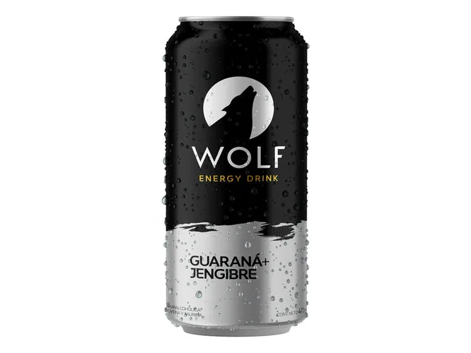 Energy Drink sabor Guaraná y Jengibre 473ml WOLF