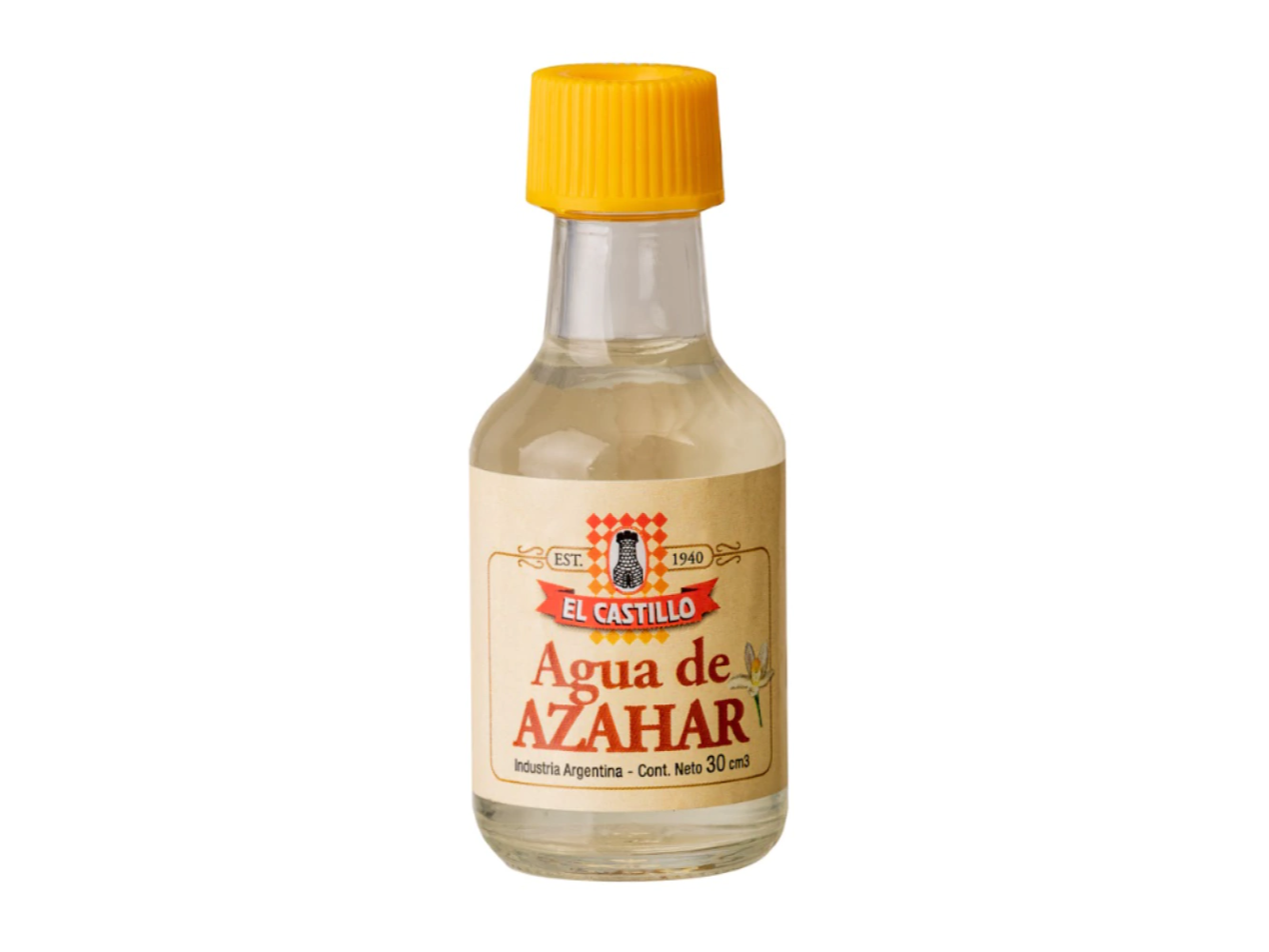 Agua de Azahar x 30ml EL CASTILLO