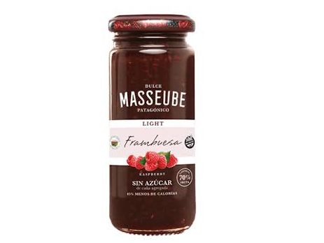 Dulce de Frambuesa Light  x 260g MASSEUBE