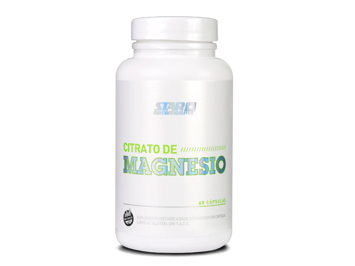 Citrato de Magnesio x 60 cápsulas STAR NUTRITION