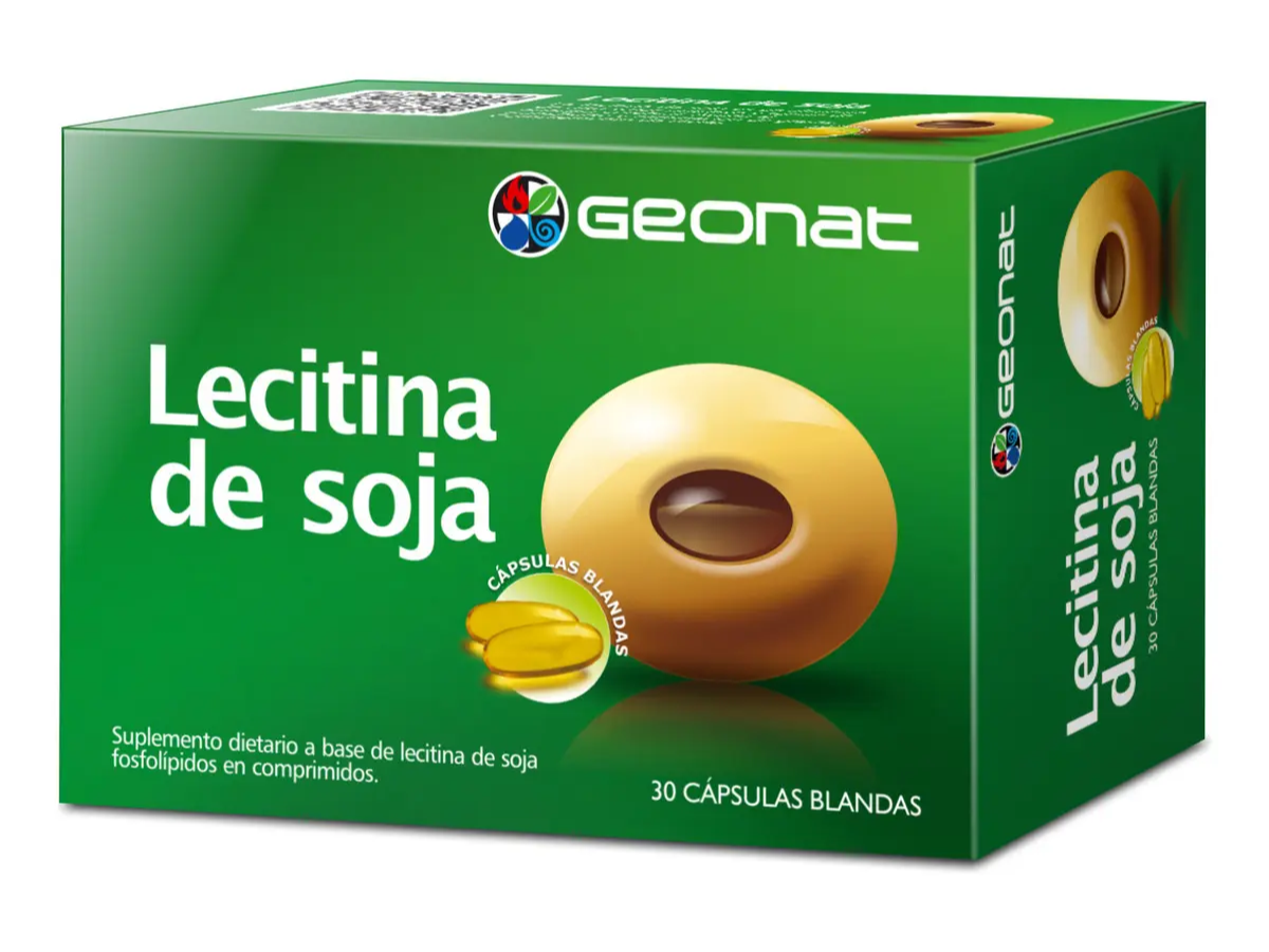 Lecitina de Soja x 30 capsulas GEONAT