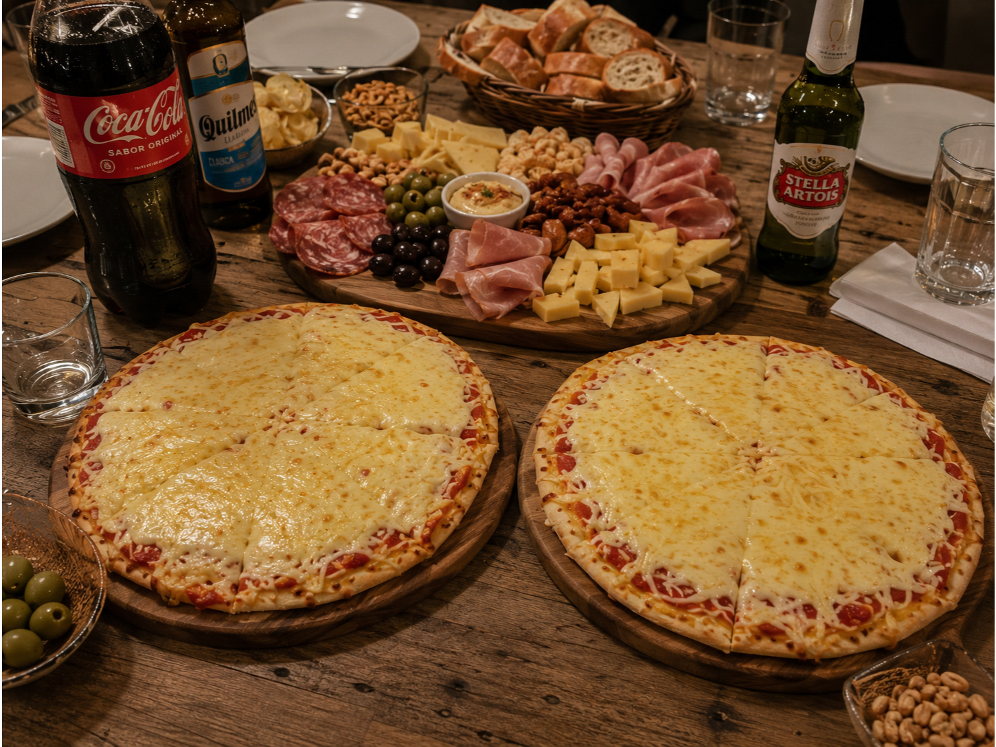 Pizza de Mozzarella Harina de Almendras  CANELA