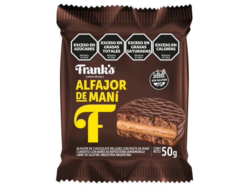Alfajor de Maní x 50gr FRANK´S