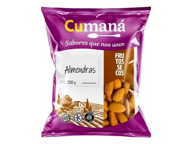 Almendras x 250g CUMANÁ