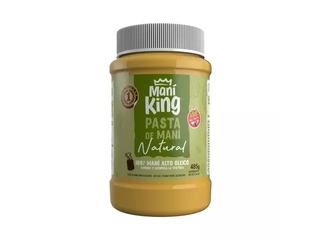 Pasta de Mani Natural x 485g MANI KING