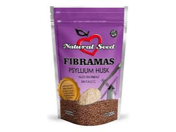 FIBRAMAS Psyllium Husk x 200g NATURAL SEED