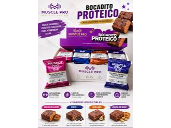 BOCADITO PROTEICO surtidos  x 12 u MUSCLE PRO