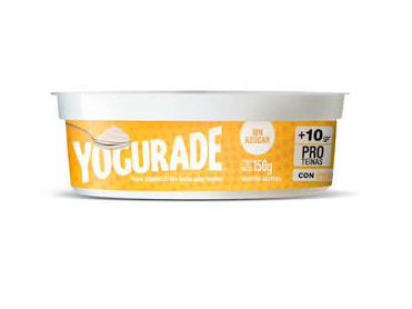 Yogur Descremado con Proteinas sabor VAINILLA 150g YOGURADE