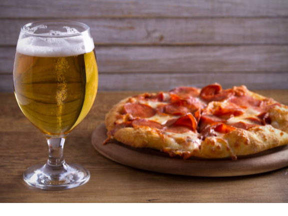 MEDIA PIZZA + CERVEZA HEINEKEN